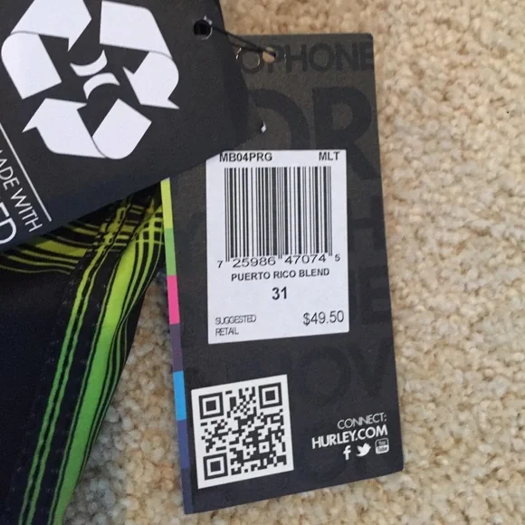 Men's Hurley Boardshort - Picture 4 of 5